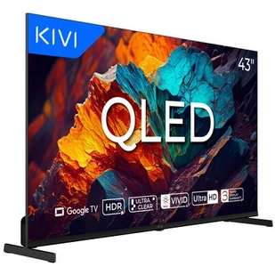 Telewizor KIVI 43U720QB 43" QLED 4K - Telewizory - miniaturka - grafika 1