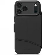 Etui i futerały do telefonów - Decoded Textured Silicone Detachable Wallet - obudowa ochronna do iPhone 17 Pro Max kompatybilna z MagSafe phantom black - miniaturka - grafika 1