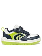 Buty dla chłopców - Geox Sneakersy J Buzzerlight J55MCB 0FE14 C0749 DD Granatowy - miniaturka - grafika 1