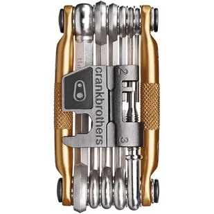 Crank Brothers narzędzie wielofunkcyjne, 17 narzędzi w 1, złoto, jeden rozmiar CB-35117 - Narzędzia rowerowe - miniaturka - grafika 1