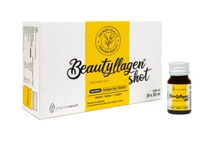 Pharmaverum, Beautyllagen® shot suplement diety w płynie 30 buteleczek x 30 ml - Witaminy i minerały - miniaturka - grafika 2