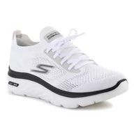 Buty sportowe męskie - Buty Skechers Go Walk Hyper Burst-Maritime M 216083-WBK białe - miniaturka - grafika 1