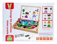 Tablice dla dzieci - Tablica Edukacyjna 2W1 Drewniana Wielofunkcyjna - miniaturka - grafika 1