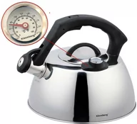 Czajniki na gaz - Klausberg CZAJNIK Z TERMOMETREM 3L - miniaturka - grafika 1