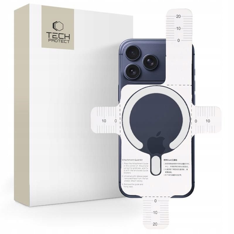 Uchwyt Tech-Protect MMP-200 Magnetic MagSafe Ring White