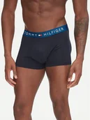 Majtki damskie - Tommy Hilfiger Komplet 3 par bokserek UM0UM03181 Czarny - miniaturka - grafika 1