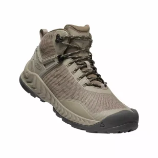 Buty trekkingowe męskie KEEN NXIS EVO MID WP - Buty trekkingowe męskie - miniaturka - grafika 4