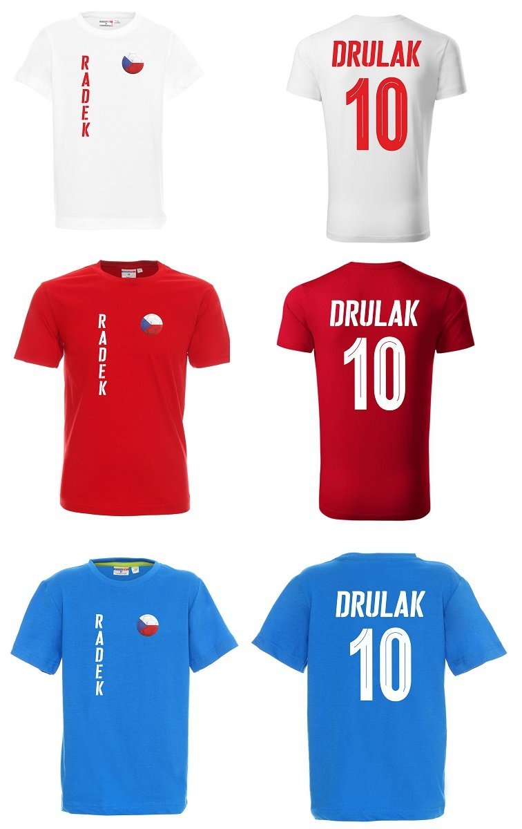 Koszulka CZECHY RADEK DRULAK 10 JR