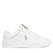Buty dla dziewczynek - Sneakersy Polo Ralph Lauren Heritage Court IV RL03423102 Biały - miniaturka - grafika 1