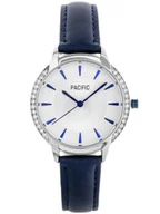 Zegarki damskie - ZEGAREK DAMSKI PACIFIC X6167 - pasek - granat (zy661b) - miniaturka - grafika 1