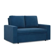 Sofy i kanapy - Sofa dwuosobowa, Neo Poso, 148x87x90 cm, granatowy - miniaturka - grafika 1