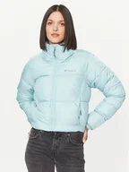 Kurtki damskie - Columbia Kurtka zimowa Puffect™ Cropped Jacket Zielony Regular Fit - miniaturka - grafika 1