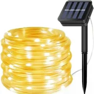Oświetlenie świąteczne - Wąż świetlny zewnętrzny solarny 22m + Czujnik - miniaturka - grafika 1