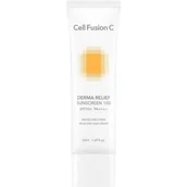 Kremy do twarzy z filtrem - Cell Fusion C Derma Relief Sunscreen, Krem przeciwsłoneczny dla skóry suchej, SPF50+/PA++++ - miniaturka - grafika 1