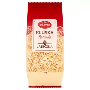 Goldmak Makaron Kluska Rędzińska 4-jajeczna 250 g - Makaron - miniaturka - grafika 1