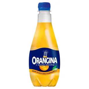 Orangina Napój gazowany smak klasycznej pomarańczy 0,5 l - Soki i napoje niegazowane - miniaturka - grafika 1