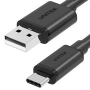 Kable USB - Unitek Kabel USB-A USB-C 50cm darmowy odbiór w 22 miastach i bezpłatny zwrot Paczkomatem aż do 15 dni Y-C481BK - miniaturka - grafika 1