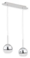 Lampy sufitowe - Lemir Colours lampa wisząca 2-punktowa O2542 W2 CH - miniaturka - grafika 1