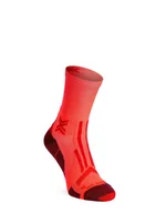 Skarpetki kolarskie - Skarpety do biegania X-Socks Trailrun Perform Crew - fluo red/namib red - miniaturka - grafika 1