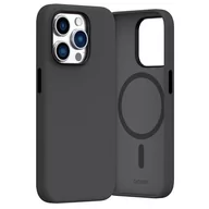 Etui i futerały do telefonów - Etui ARAREE Typo Skin M iPhone 15 Pro Czarny - miniaturka - grafika 1