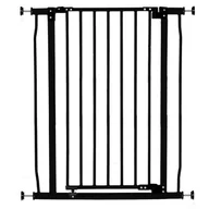 Zabezpieczenia dla dzieci - DREAMBABY Bramka ochronna Extra High LIBERTY - Nacisk - L 75/81 x H 93 cm - Czarna - miniaturka - grafika 1