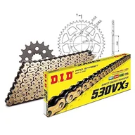 Części motocyklowe - Zestaw łańcuchów DID Alu 530VX3 / 112 nitowy zamek czarny do Triumph Trophy 1200 ccm rok prod. 1991-1993 - miniaturka - grafika 1