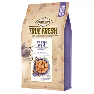 CARNILOVE True Fresh Cat Fish 4,8kg - Sucha karma dla kotów - miniaturka - grafika 1