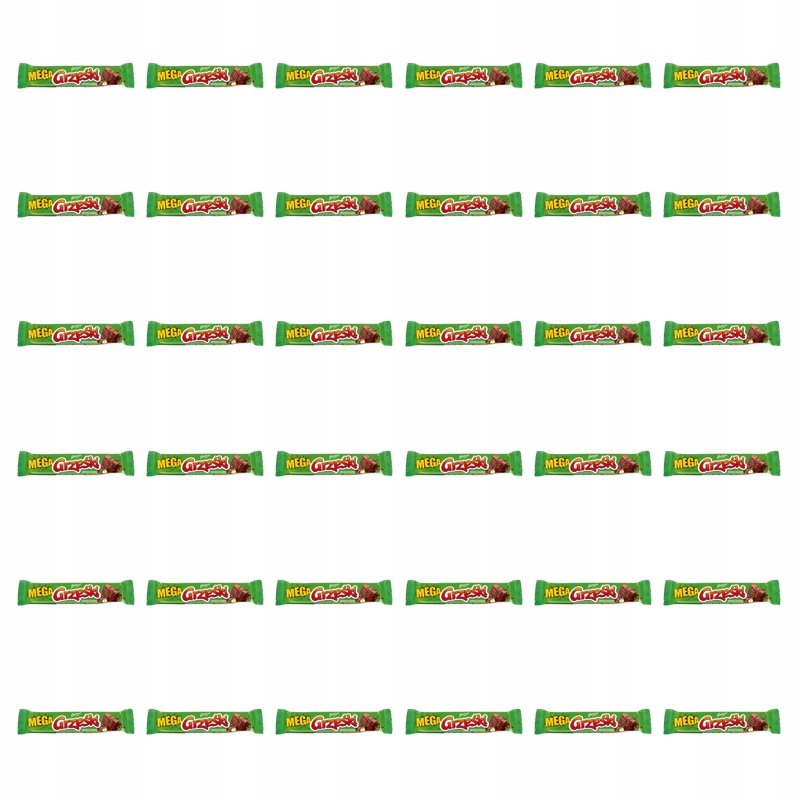 Grześki Orzechowe x36 wafelek z kremem w czekoladzie