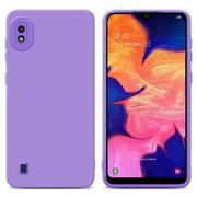 Etui i futerały do telefonów - Pokrowiec Etui Do Samsung Galaxy A10 w FLUID JASNY FIOLET TPU Silikonowe Obudowa Ochronny Case Cover Cadorabo - miniaturka - grafika 1