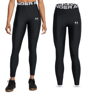 Legginsy termoaktywne damskie Under Armour HeatGear Rib szybkoschnące - Legginsy - miniaturka - grafika 1