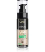 Podkłady do twarzy - DELIA Stay Flawless Matt Podkład matujący 405 Peach Natural 30ml - miniaturka - grafika 1