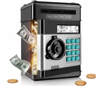 Skarbonki - SKARBONKA NA MONETY BANKNOTY SEJF ŚWINKA PREZENT BANKOMAT PIN PIENIĄDZE - miniaturka - grafika 1