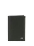 Portfele - CXL by Christian Lacroix Skórzany portfel "Carter" w kolorze czarnym - 10 x 12 x 2 cm - miniaturka - grafika 1