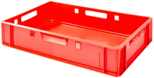 Pojemnik na mięso E1, EURO 1 wym. 600 x 400 x 125 - Artykuły masarskie Pojemnik na mięso E1, EURO 1 wym. 600 x 400 x 125 - Artykuły masarskie - miniaturka - grafika 1