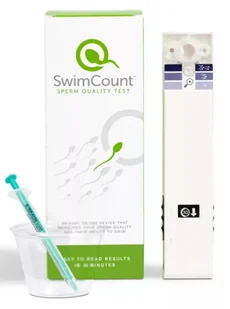 LABHOME SWIMCOUNT Test jakości nasienia 1 szt 9085738 - Testy ciążowe i diagnostyczne - miniaturka - grafika 1