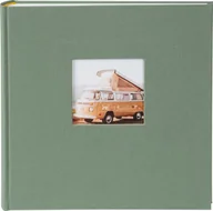 Albumy fotograficzne - Goldbuch Albumas GOLDBUCH 31309 Bella Vista artichoke 30x31/100psl, balti lapai kampučiai/lipdukai knyginio rišimo - miniaturka - grafika 1