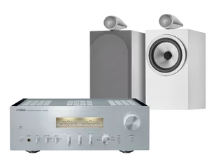 Yamaha A-S2200 (srebrny) + 705 S3 (biały) - Zestawy stereo - miniaturka - grafika 1