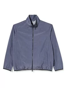 Armani Exchange Męska kurtka liniowa, boczne logo, szary, L - Kurtki męskie - miniaturka - grafika 1