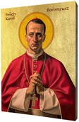 Ikony i obrazy sakralne - Ikona Świętego Karola Boromeusza - miniaturka - grafika 1