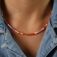 Biżuteria dla dzieci - Naszyjnik Happy - dla dziewczynki byNADI - miniaturka - grafika 1