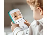 Zabawki interaktywne dla dzieci - Interaktywny muzyczny Telefon Smartfon składany dla dziecka ZA5424 - miniaturka - grafika 1