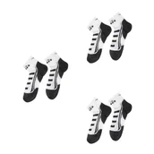 Skarpetki damskie - Skarpety unisex DIADORA 3 LIGHTWEIGHT QUARTER SOCKS ROSSO FLAME - miniaturka - grafika 1