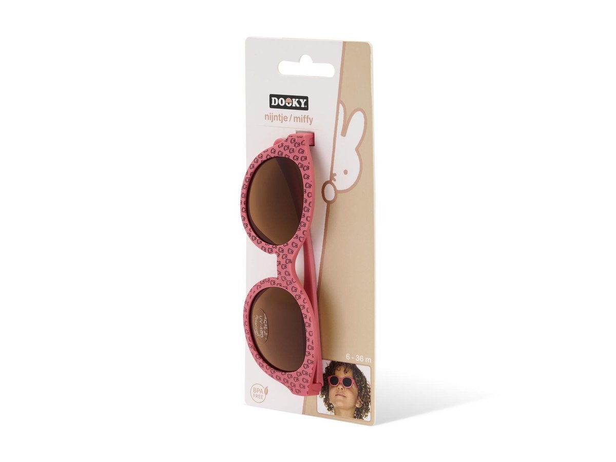 DOOKY Okulary przeciwsłoneczne Miffy pink 6-36 m