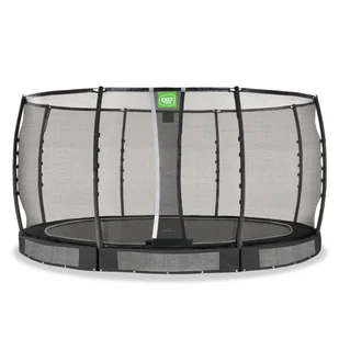 Exit Trampolina naziemna Allure Premium ø427cm czarna - Trampoliny - miniaturka - grafika 1