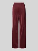 Spodnie damskie - Spodnie o kroju regular fit z szeroką nogawką model ‘FELICIA’ - miniaturka - grafika 1