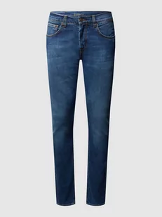 Jeansy o kroju slim fit z dodatkiem streczu model ‘John’ - Spodnie męskie - miniaturka - grafika 1