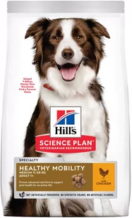 Hills Science Plan Science Plan Adult 1+ Healthy Mobility Medium, z kurczakiem - 2 x 14 kg - Sucha karma dla psów - miniaturka - grafika 1