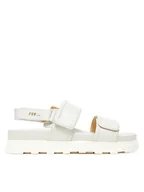 Sandały damskie - Furla Sandały Sporty Chic YJ52SPC Y62000 1704S Écru - miniaturka - grafika 1