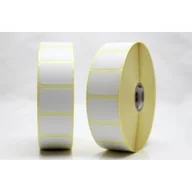 Rolki termiczne - 31x22 mm, Zebra Z-Select 2000T, etykiety termotransferowe POWLEKANE PREMIUM 2890 szt - miniaturka - grafika 1