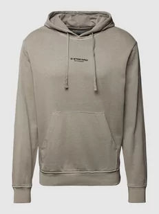 Bluza z kapturem z nadrukiem z logo - Bluzy męskie - miniaturka - grafika 1